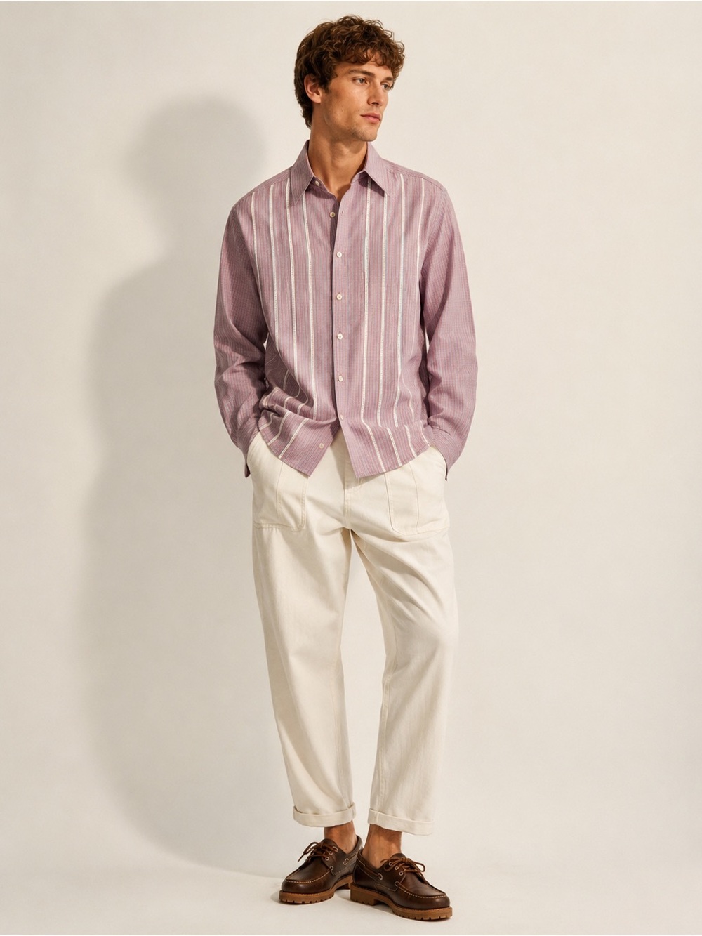 Men's Scotch $ Soda Long-Sleeve Button-Up Shirt